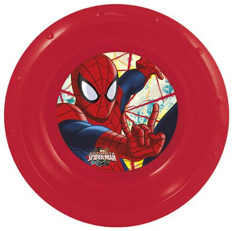 Миска пластиковая Stor. Человек-паук Красная паутина, арт.33411