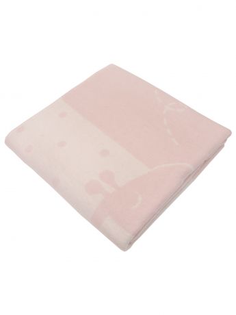 Одеяло детское "Флора" Arloni, 27350.Ф.Р, бело-розовый, 100х140 см