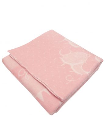 Одеяло детское "Микс" Arloni, 27350.МК.Р, бело-розовый, 100х140 см