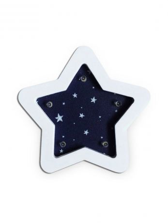 Ночник детский Звезда походная AKLIGHT009-2 синий, белый