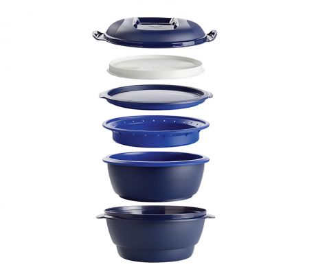Набор посуды для приготовления Tupperware «Мульти-Таппер», 3 л, РУ004, синий