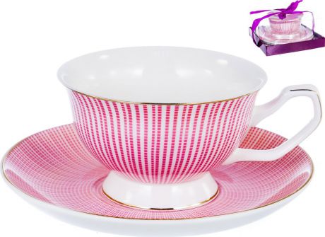Чайная пара Balsford Палитра "Арабеска розовая", 149-04036, 2 предмета