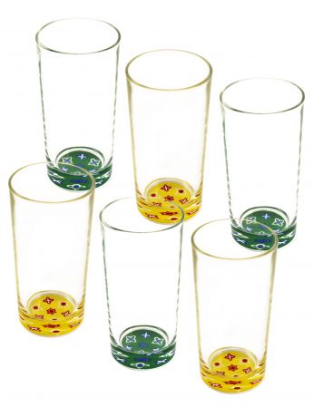 Набор стаканов высоких "Калейдоскоп" 6шт, 280мл