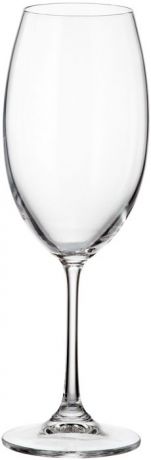 Набор бокалов для вина Crystalite Bohemia Milvus/Barbara, 400 мл, 6 шт