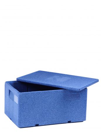 Изотермический контейнер Royal Box Unique синий, 57л
