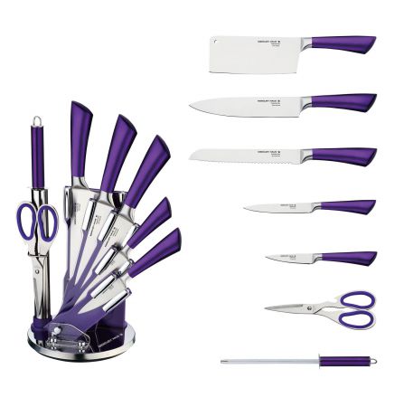 Набор кухонных ножей Mercury Haus MC - 6154, фиолетовый