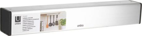Рейлинг для кухонных аксессуаров Umbra Float, 1004326-410, никель, 30 х 4,8 х 4,8 см