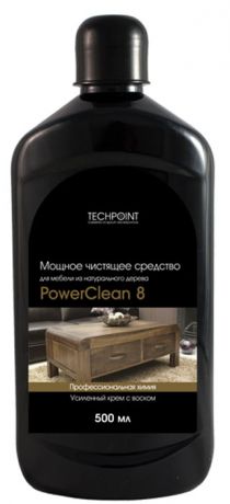 Чистящее средство Techpoint "Powerclean 8", для мебели из натурального дерева, 500 мл
