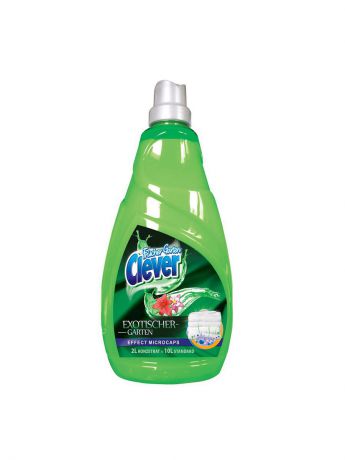 Кондиционер, ополаскиватель Clever для белья Fresh Garden EXOTISCHER GARDEN 1L