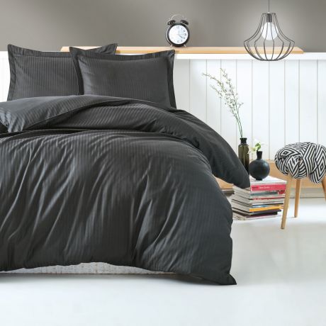 Комплект постельного белья Cotton Box серия Elegant Stripe евро, сатин