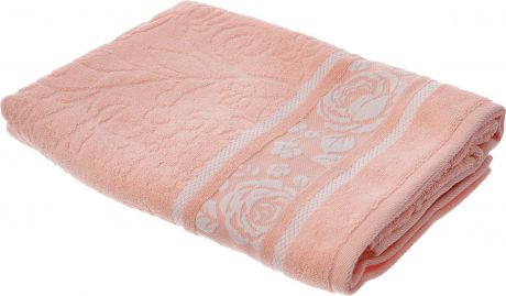 Полотенце банное Aquarelle Fluid, 737800, светло-розовый, 140 х 70 см