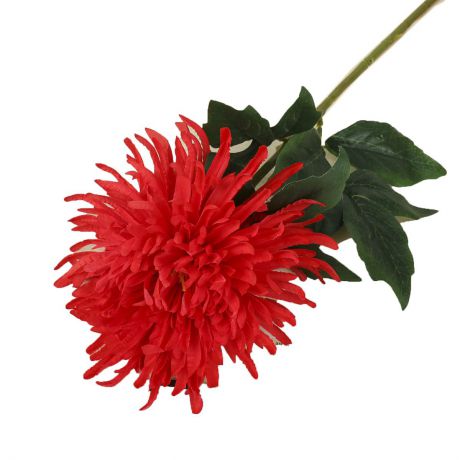 Искусственные цветы "Астра Страусово перо", 3951747, красный, 69 см