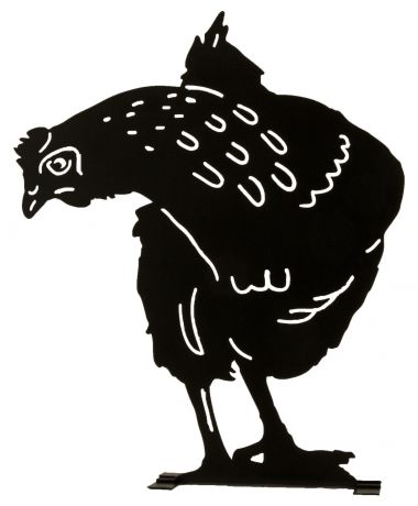 Силуэт декоративный Hen
