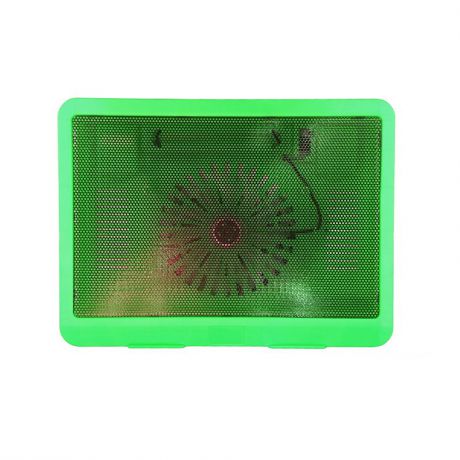 Подставка Lumobook под ноутбук, охлаждающая, 14-15.6 дюймов, зеленая, 33,5х22,5х2,9 см, зеленый