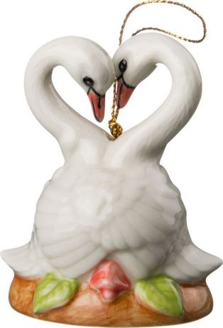 Колокольчик Lefard Лебедь, 432-446, разноцветный, 6 х 4 х 8 см