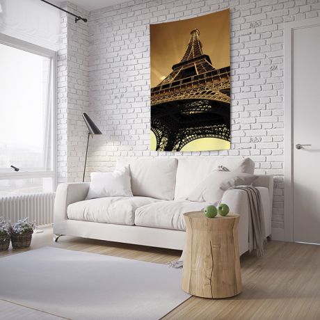 Панно с фотопринтом на стену JoyArty "Прикоснись к парижу", tp_8876, 100x150 см