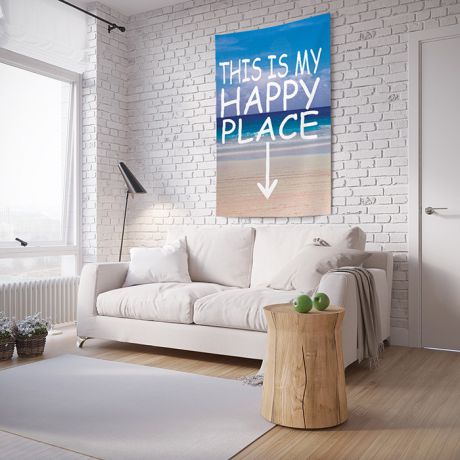 Панно JoyArty "Мое счастливое место", на стену, с фотопринтом, tp_5307, 100 x 150 см