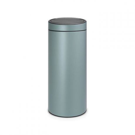 Бак мусорный Brabantia "Touch Bin New", цвет: мятный металлик, 30 л. 115424