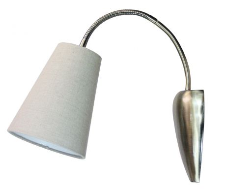 Настенный светильник Лампландия Flex brass, E27, 60 Вт