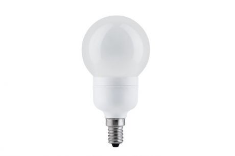 Лампочка Paulmann 89307, Теплый свет 7 Вт, Люминесцентная (энергосберегающая)