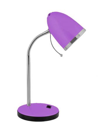 Настольный светильник Camelion KD-308 (C12), Violet, E27, 40 Вт