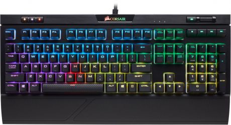 Клавиатура Corsair Gaming STRAFE RGB MK.2 Mechanical Gaming Keyboard CHERRY MX Red (RU)