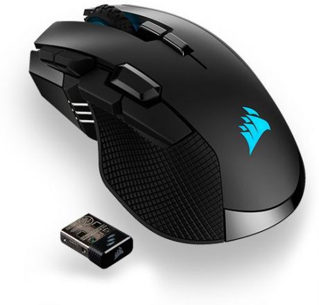 Игровая мышь Corsair Gaming IRONCLAW RGB WIRELESS, Rechargeable Gaming Mouse