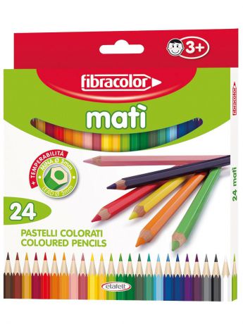 Набор цветных карандашей 24 шт.