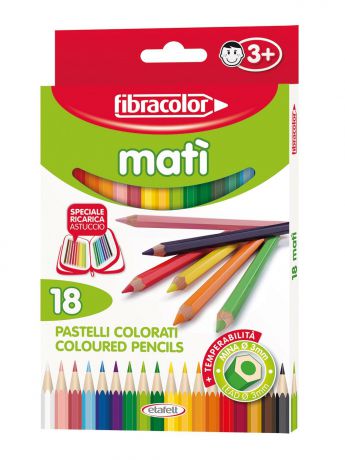 Набор цветных карандашей 18 шт.
