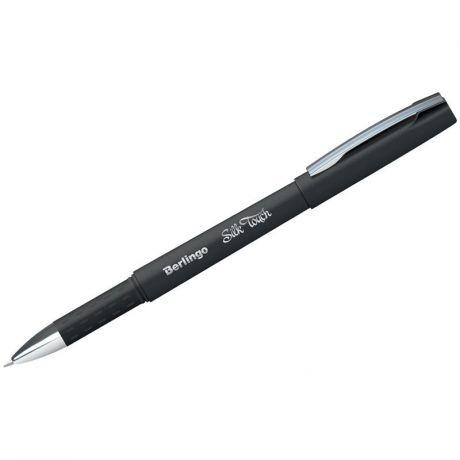 Ручка гелевая Berlingo Silk Touch, цвет чернил черный, 12 шт