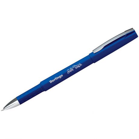 Ручка гелевая Berlingo Silk Touch, цвет чернил синий, 12 шт