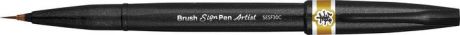 Кисть Pentel Brush Sign Pen Artist Ultra-Fine, PSESF30C-Y, охра
