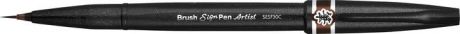 Кисть Pentel Brush Sign Pen Artist Ultra-Fine, PSESF30C-E, коричневый