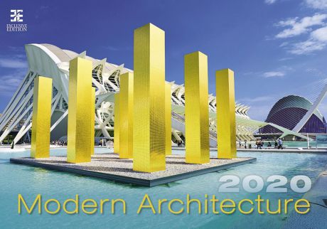 Календарь Контэнт Modern Architecture Современная архитектура, на 2020 год, 8595230658395