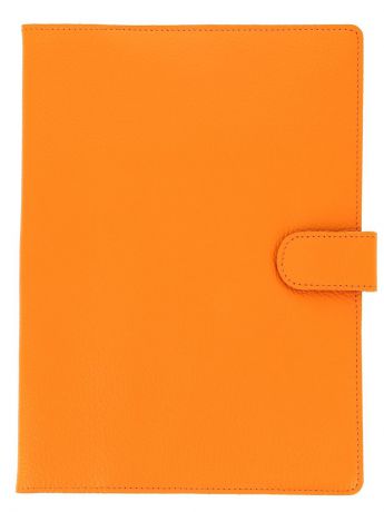 Папка для документов, RICH LINE Home Decor, ПДГ-403_Оранжевый, натуральная кожа, размер 27х20х1 см