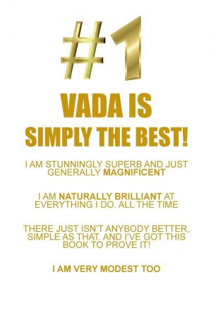 Affirmations World VADA IS SIMPLY THE BEST AFFIRMATIONS WORKBOOK Positive Affirmations Workbook Includes. Mentoring Questions, Guidance, Supporting You