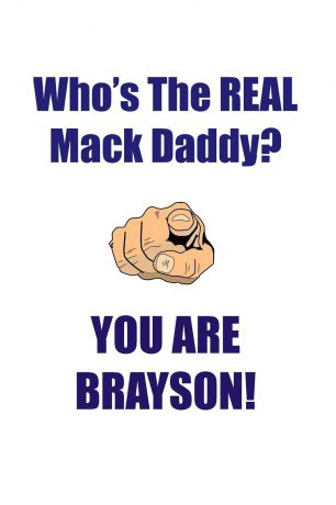Affirmations World BRAYSON IS THE REAL MACK DADDY AFFIRMATIONS WORKBOOK Positive Affirmations Workbook Includes. Mentoring Questions, Guidance, Supporting You