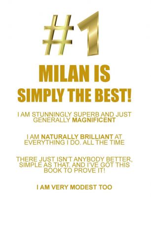 Affirmations World MILAN IS SIMPLY THE BEST AFFIRMATIONS WORKBOOK Positive Affirmations Workbook Includes. Mentoring Questions, Guidance, Supporting You