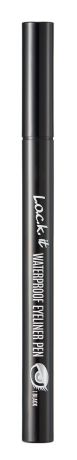 Подводка для глаз L.O.C.K. Color Waterproof Eyeliner Pen, тон №1