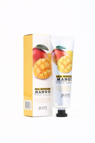 Увлажняющий крем для рук JIGOTT с маслом манго Real Moisture Mango Hand Cream