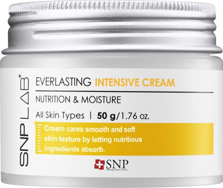 Крем для ухода за кожей SNP Lab + Everlasting Intensive Cream для лица питание и увлажнение, 50 г