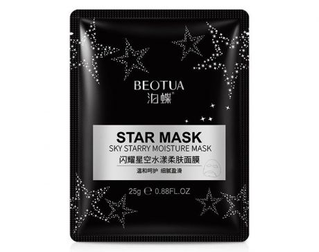BEOTUA Омолаживающая маска для лица с экстрактом слизи улитки "Звездная маска", 25 гр.