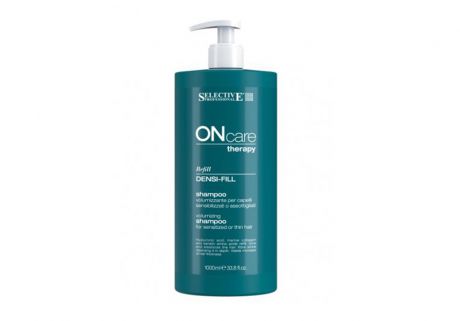 Шампунь филлер для ухода за поврежденными или тонкими волосами Selective Professional Densi-fill Shampoo,1000 мл