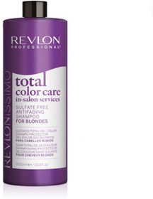 Шампунь Revlon Professional, антивымывание цвета, для блондинок, 1000 мл