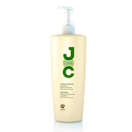 Barex Шампунь для сухих и ослабленных волос с Алоэ и Авокадо Joc Care Shampoo Dry and Denerved Hair Aloe Vera and Avocado, 1000 мл