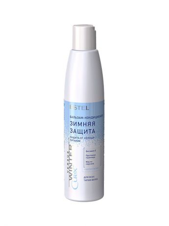 Бальзам-кондиционер CUREX VERSUS WINTER для волос - защита и питание с антистатическим эффектом, 250 мл
