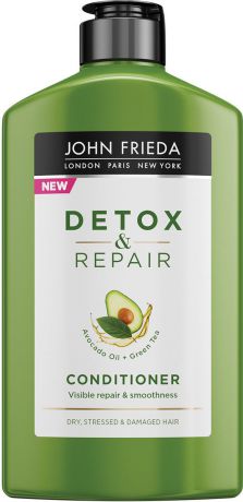 Кондиционер John Frieda Detox&Repair, для восстановления и гладкости волос, 250 мл