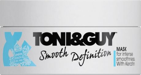 Маска для волос Toni&Guy Гладкость и Блеск Smooth Definition Mask, 200 мл