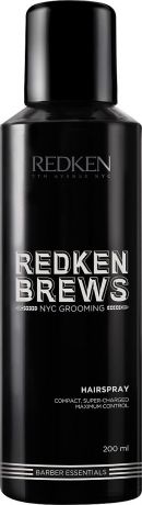 Спрей фиксирующий Redken Brews, для стойкости укладки, 200 мл