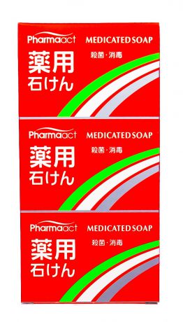 Kumano Cosmetics Антибактериальное твердое мыло Pharmaact 300 гр.
